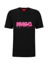 Hugo Boss Short-sleeved T-shirt In Black