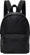 Hugo Boss Black Taffeta Backpack In 001-black