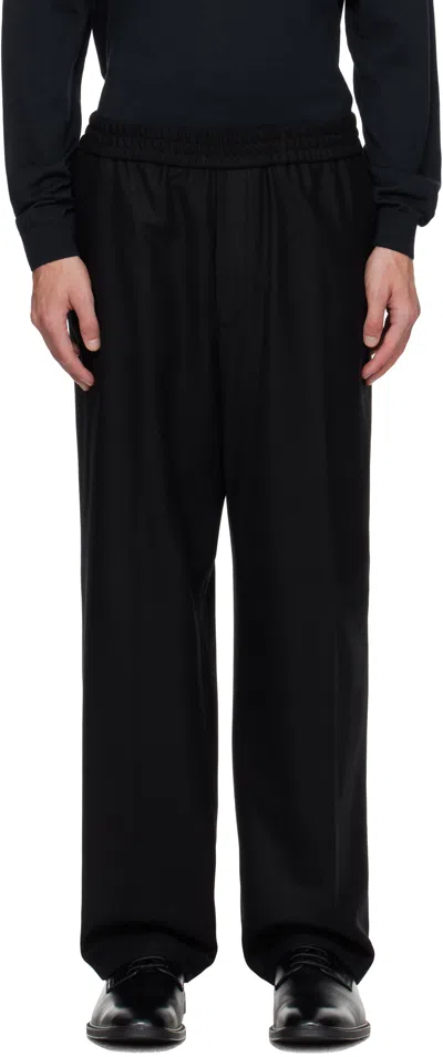 Hugo Boss Black Tapered-fit Trousers