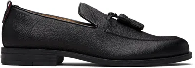 Hugo Boss Black Tassel Loafers