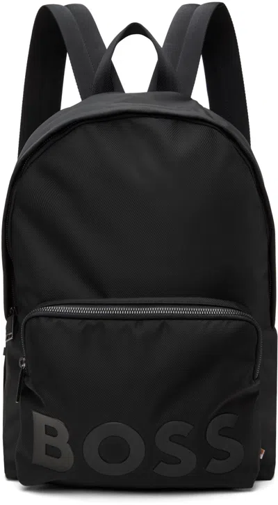 Hugo Boss Black Tonal Logo Detail Backpack