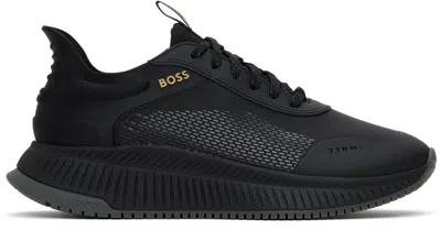 Hugo Boss Black Ttnm Evo Sneakers In 005-black