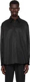 Hugo Boss Boss Hank Kent Slim Fit Stretch Dress Shirt In Black