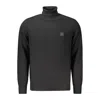 Hugo Boss Black Wool Men Men's Sweater In Black