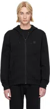 Hugo Boss Boss Cotton Sweatshirt With Logo In Black