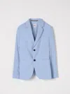 Hugo Boss Formal Jacket In Gnawed Blue