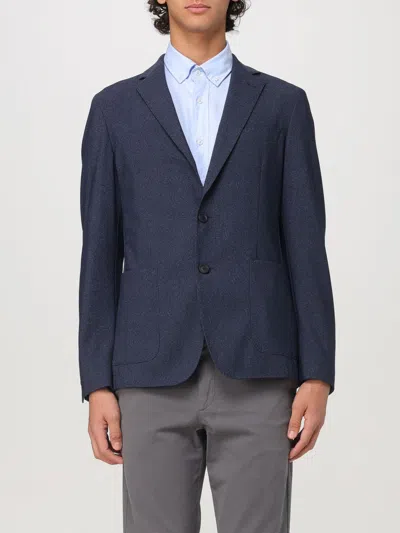 Hugo Boss Blazer Boss Men Color Blue In Blau