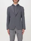 Hugo Boss Blazer Boss Men Color Grey In Grey