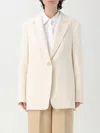 Hugo Boss Boss Janka Ribbed Jacket In White