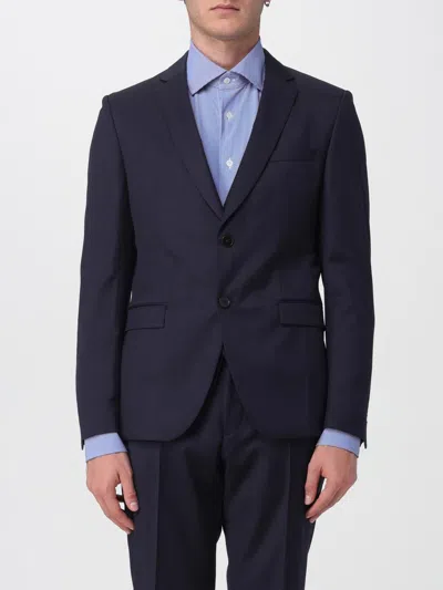Hugo Boss Jacket Hugo Men Color Blue