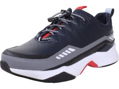 Pre-owned Hugo Boss Block Sneakers Men's Trainers Shoes In Blue