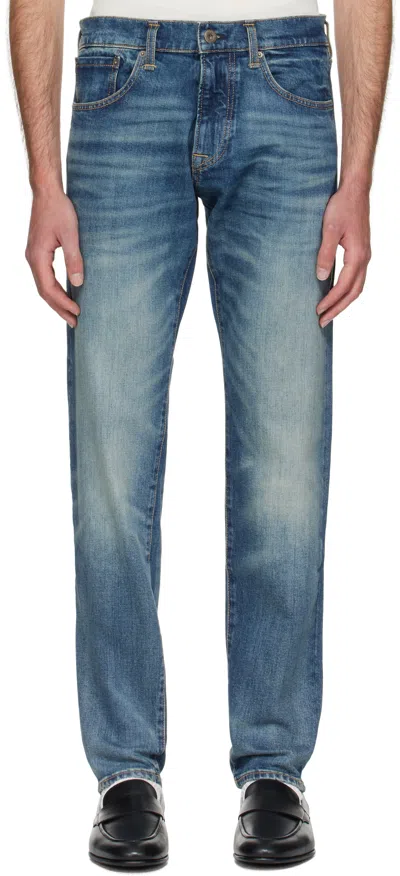 Hugo Boss Blue Beckham Edition Slim-fit Jeans