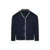 Hugo Boss Blue Cardigan For Boy With Logo In Blue