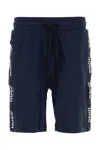 Hugo Boss Bermuda Cotton Elastic Waistband Shorts