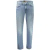 Hugo Boss Blue Cotton Men's Jean In Blue
