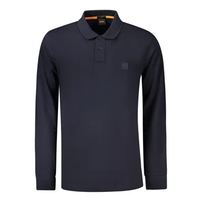 Hugo Boss Blue Cotton Men's Polo