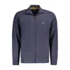 Hugo Boss Blue Cotton Sweater In Blue