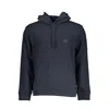 Hugo Boss Blue Cotton Sweater
