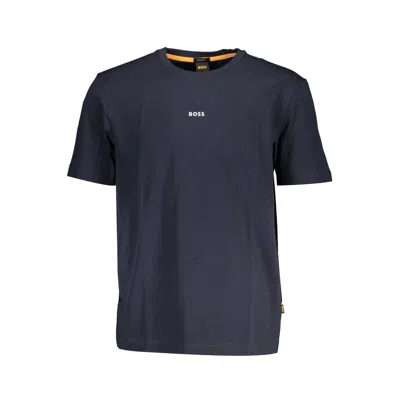 Hugo Boss Blue Cotton T-shirt