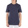 Hugo Boss Blue Cotton T-shirt In Blue
