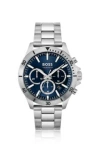 HUGO BOSS BLUE-DIAL CHRONOGRAPH WATCH WITH LINK BRACELET MEN'S WATCHES