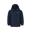 Hugo Boss Blue Duvet For Boy With Logo In Blue