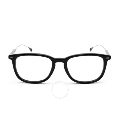 Hugo Boss Blue Light Block Rectangular Men's Eyeglasses Boss 1359/bb 0807 52 In Transparent