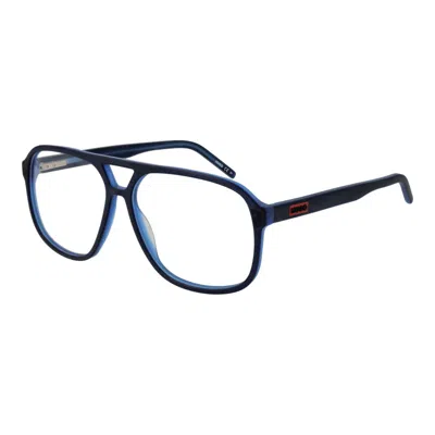 Hugo Boss Blue Men Glasses Frame In Black