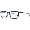 Hugo Boss Blue Men Optical Frames In Blue