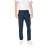 Hugo Boss Tailored Trousers With Side And Back Pockets In Blue