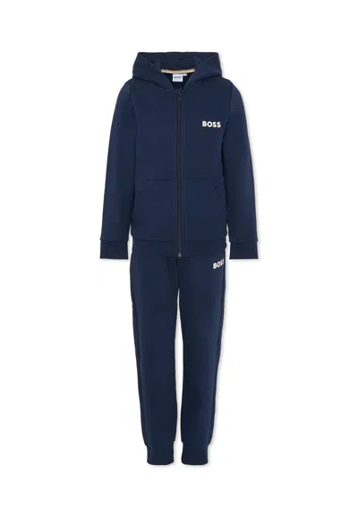 Hugo Boss Kids' Blue Set For Boy With Logo