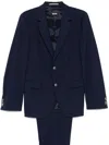Hugo Boss Boss Blue Single-breasted Virgin Wool Houston Suit In Blue