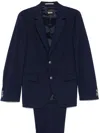 Hugo Boss Boss Blue Single-breasted Virgin Wool Houston Suit In Blue