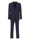Hugo Boss Navy Blue Tailored Suit In Blue