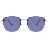 Hugo Boss Blue Sport Men's Sunglasses Boss 1712/f/sk 06lb/ku 58 In Purple