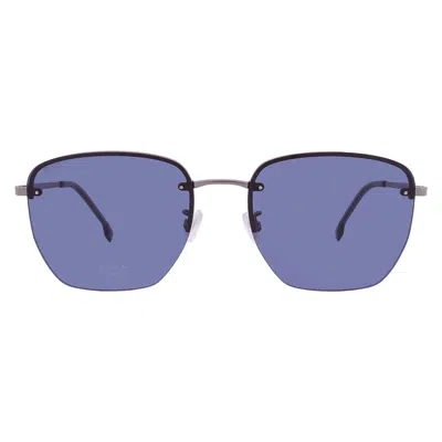 Hugo Boss Blue Sport Men's Sunglasses Boss 1712/f/sk 06lb/ku 58 In Purple