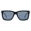 Hugo Boss Blue Square Men's Sunglasses Boss 1598/s 0807/ku 55 In Black