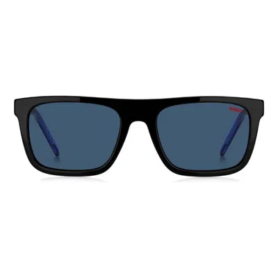 Hugo Boss Blue Square Unisex Sunglasses Hg 1297/s 0d51 Ku 54