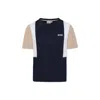 Hugo Boss Boy's Short-sleeve Colorblock Polo Shirt In Blue