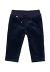 Hugo Boss Blue Trousers For Baby Boy In Blue