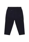 Hugo Boss Blue Trousers For Bbay Boy In Blue