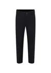Hugo Boss Blue Trousers For Boy With Logo In Blue