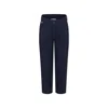 Hugo Boss Blue Trousers For Boy With Patch In Blue