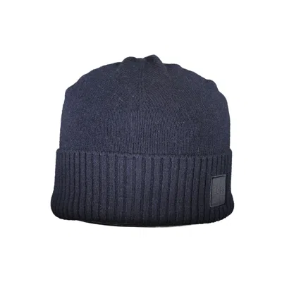 Hugo Boss Blue Wool Men's Cap