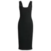 Hugo Boss Bodycon Midi-length Dress In Stretch Material In Black