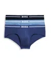 Hugo Boss Bold Briefs, Pack Of 3 In Open Misc