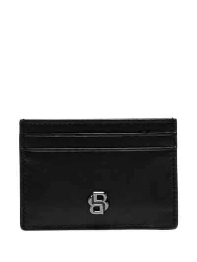 Hugo Boss Bold Icon Card Holder In 黑色