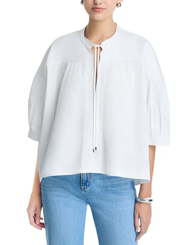 Hugo Boss Boss Bollana High-low Pullover Top In Multi