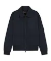 Hugo Boss Bomber Jacket In Blue
