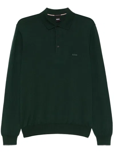Hugo Boss Bono-l Polo Shirt In Green